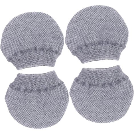Protège-Pieds de Chaise en Polyester Extensible, 4 Pièces, Installation Facile, Adapté aux Pieds de Meubles, pour Écoles et Restaurants (1/5)