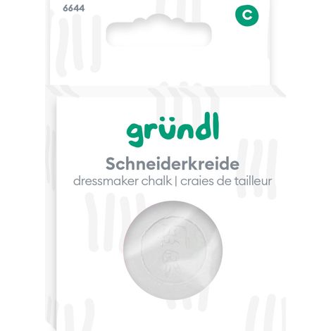 Gründl Schneiderkreide weiß 1 Stück