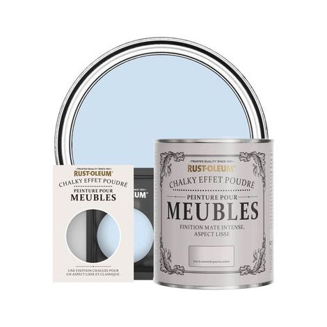 Peinture pour Meubles Chalky - Bleu Poudré (1/3)