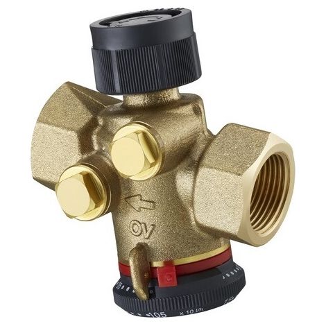 -Vanne de régulation « Cocon QTZ », sans vannes de mesure, DN15, filetage femelle des deux côtés, 30-210 l/h (1/2)