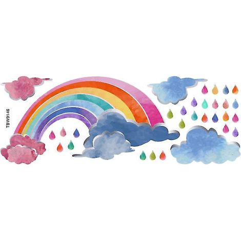Der neue Regenbogen-Wandaufkleber (1 Stück) (1/3)