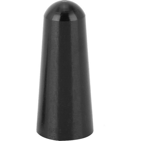 Antenne radio courte tige filetée 3cm, cache décoratif toit, adaptateur auto, couvercle de montage noir (1/4)