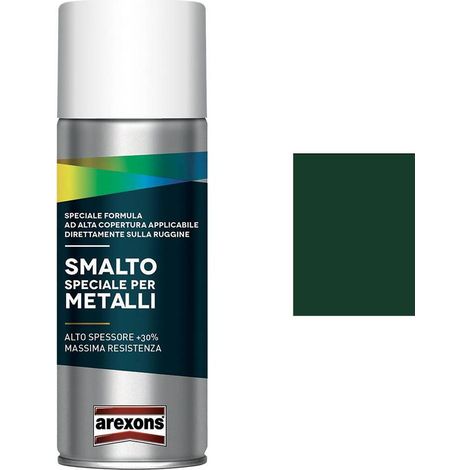 SMALTO SPRAY SPECIALE METALLI ml. 400 - verde muschio brillante