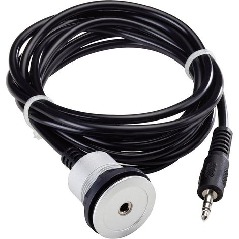 Schlegel RRJKL3.5 Klinke Audio Anschlusskabel [1x Klinkenstecker 3.5 mm - 1x Klinkenbuchse 3.5 mm]