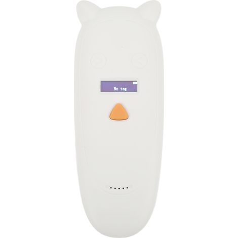 Lecteur d'étiquettes électroniques RFID, scanner de micropuces pour animaux de compagnie, portable et rechargeable, pour la gestion des ressources et l'inspection ferroviaire. (1/5)