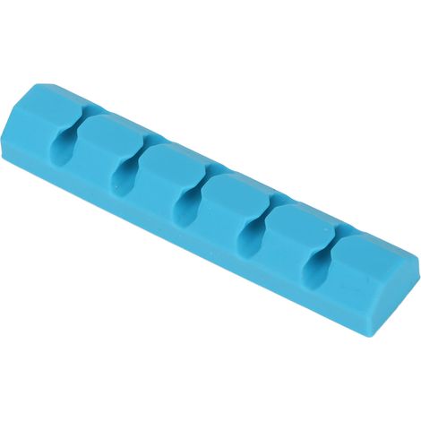 Organisateur de Fils pour Bureau - Gestionnaire de Câbles PC et Ordinateur Portable en Silicone Résistant - Multicolore (1/5)