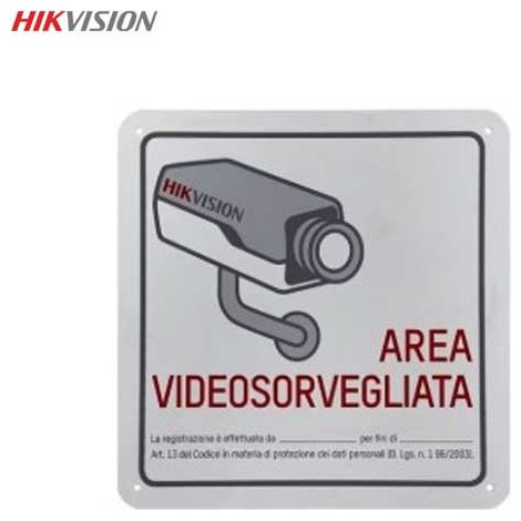 Cartello videosorveglianza