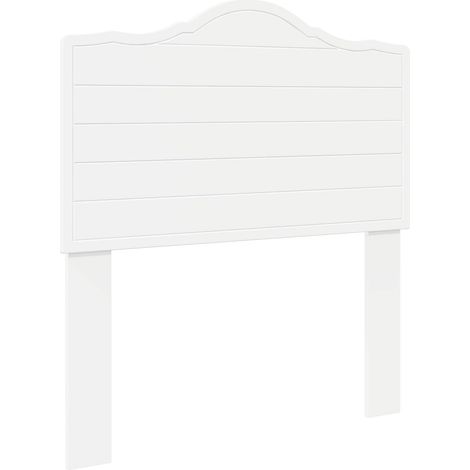 Tête de Lit Armoire de Tête de Lit - Blanc 75 cm Bois d'ingénierie fr21149 (1/5)