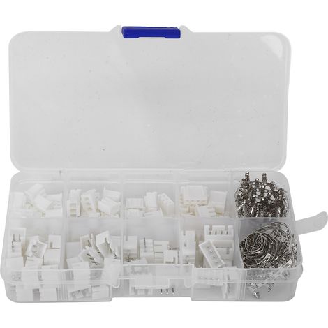 Kit De Bornes De Connexion 2p-3p-4p En Plastique Pour Équipement Électronique Avec Boîte De Rangement - 250 Pièces (1/5)