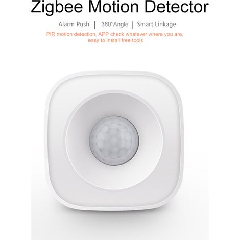 Détecteur de mouvement PIR Zigbee, angle 360 degrés, alarme antivol, APP Tuya Smart de maison (1/5)