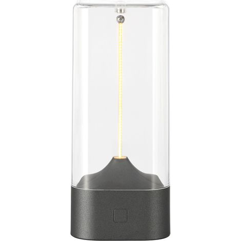 Dimmbare Nachtlampe, kleine kabellose Schreibtischlampe, tragbare LED-Nachtlampe, USB-aufladbare Tischlampe, Nachttischbeleuchtung (schwarz) (1/5)