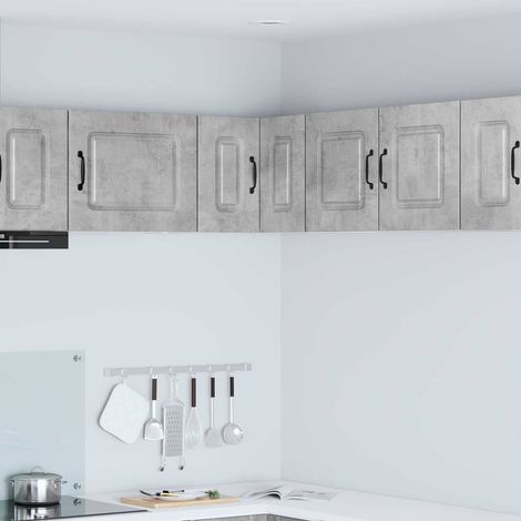 Küchenschrank Kalmar Beton Grau 57 x 57 x 40 cm Holzwerkstoff