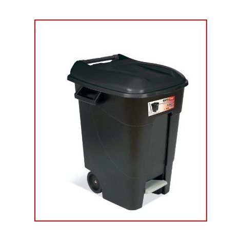 ECO TAYG 100 L. NEGRO/NEGRO CON PEDAL - TAYG