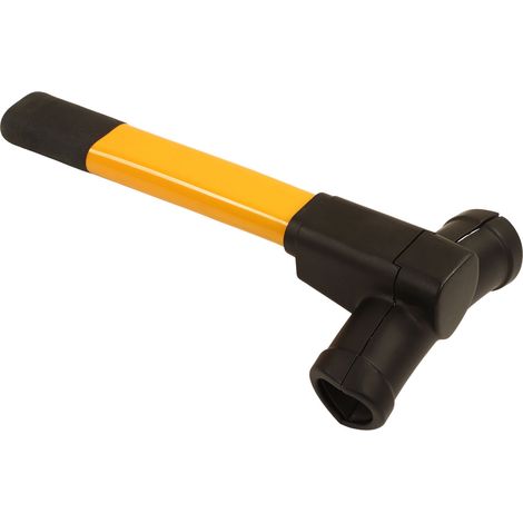 Antivol volant T universel avec 2 clés, verrouillage anti-vol portable pour voitures (1/5)