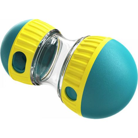 Jouet Interactif pour Chien, Distributeur de Friandises, Distributeur de Croquettes, Distributeurs de Friandises Interactifs, Jouets pour Chiens Interactif de Mangeoire pour Tout Type de Chien (1/5)