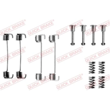 Kit d'accessoires, mâchoires de frein de stationnement Quick Brake 105-0620 BMW