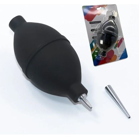 Soufflet 1pcs (Noir),Moulin à café en caoutchouc souple Nettoyage Soufflet caméra Filtre pneumatique Outil de nettoyage Souffleur-Souffleur café moulu (1/5)