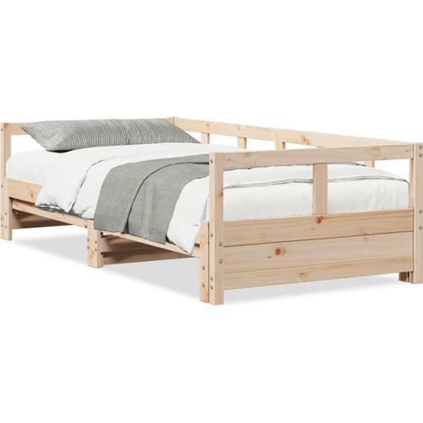 Maison Exclusive - Tagesbett ohne Matratze 90x190 cm Massivholz K