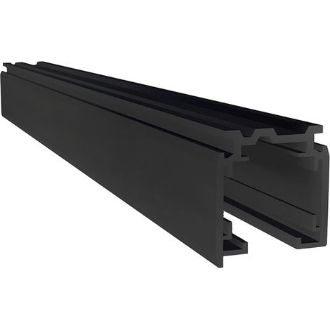 Schwarze Dreiphasenschiene 1m Velum (1/2)