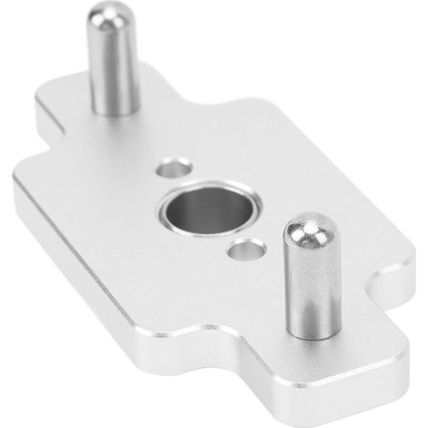Gabarit de centrage pour tourillons de menuiserie, foret en alliage d'aluminium, gabarit de centrage pour le travail du bois, idéal pour les menuisiers amateurs. (1/5)