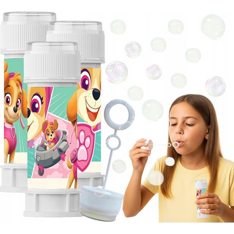 Seifenblasen für Kinder Paw Patrol Hunde Märchen Skye Geburtstagsspaß 60ml (1/3)