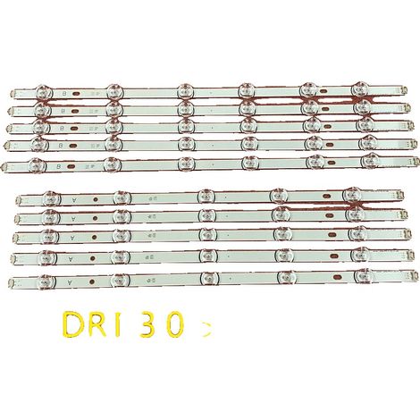 Rétroéclairage LED, 55 pouces, Tension nominale de 6 V, 60 Flux lumineux, Durée de vie moyenne 100000 heures, Compatible avec plusieurs modèles de téléviseurs (1/5)