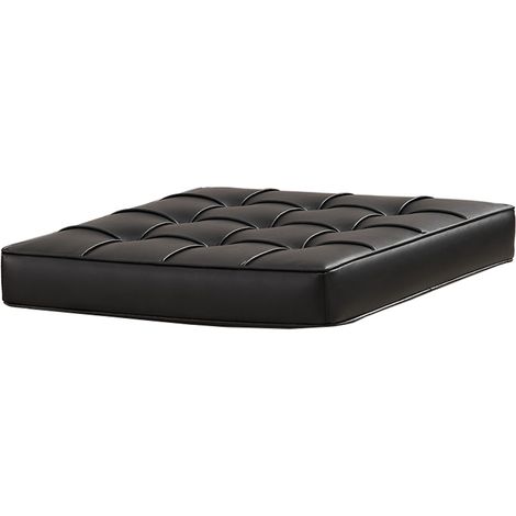 Coussin pour repose-pieds Berlin Ottoman - Noir (1/5)