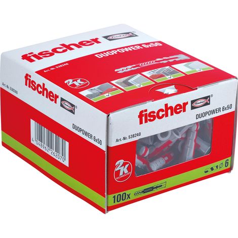 fischer DuoPower 6x50 100 Stk