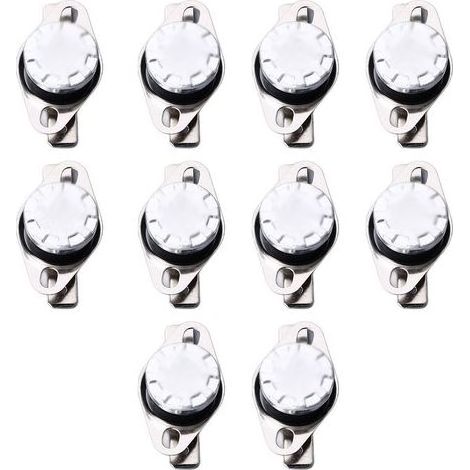 Interrupteur Thermique - KSD301 - Normalement Fermé - 135 °C - 250 V 10 A - Pour Contrôle Température Appareils Électriques - Lot de 10 (1/5)