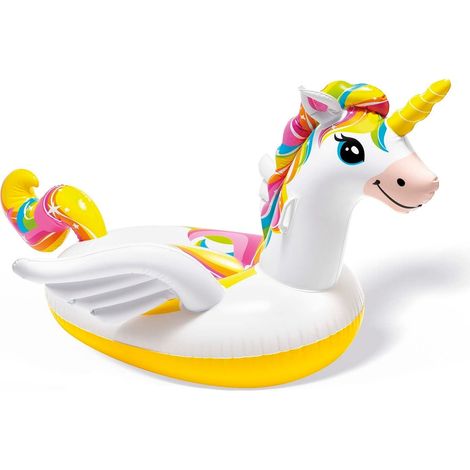 Unicornio hinchable 201 x 140 x 97 cm INTEX 57561