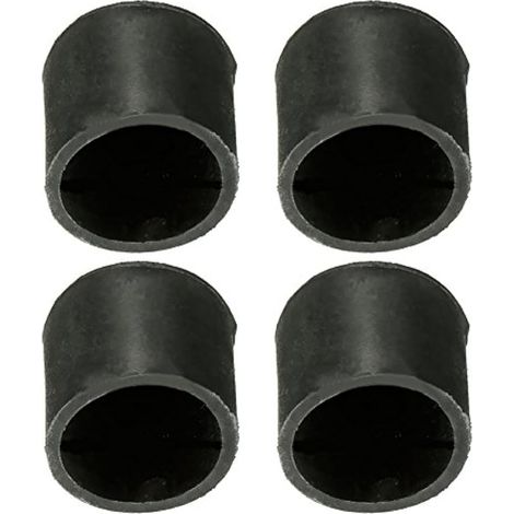 Embout en caoutchouc pour pieds de chaise/table de 16, 19, 22, 25, 32, 40, 50 mm (25 mm) Ronde (1/4)