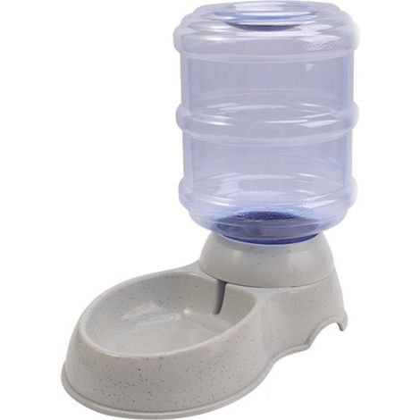Automatischer Wasserspender für Hunde – Großes Fassungsvermögen – Schwerkraft-Futternapf – Für Haustiere – Grijs (1/5)