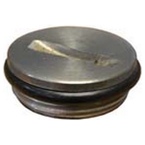 1PZ TAPPO IN ACCIAIO INOX PER FUSTI E SERBATOI INOX - 1"
