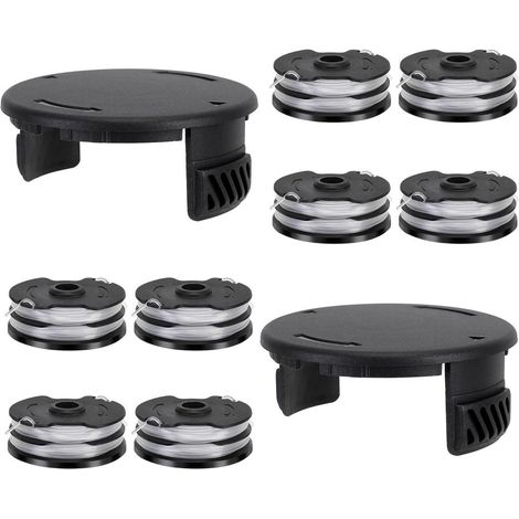 8 Bobine Fil pour Coupe Bordure Compatible dote de Parkside 13600210 2 Couvercle Piece Detachee pour (1/5)