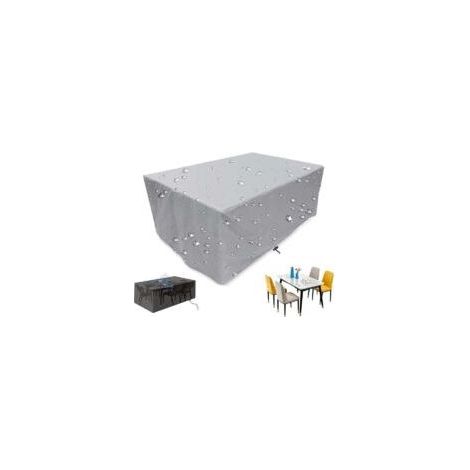 Gartenmöbelabdeckung, Schutzhülle für Tisch und Stühle, wasserdichte 210D Oxford-Plane für den Außenbereich, UV-beständig, wetterfest, wind- und regendicht, Möbelabdeckung für Terrasse und Garten – 12 (1/5)