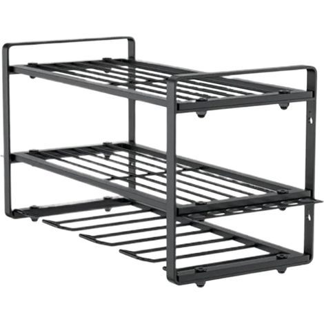 Rangement pour outils électriques - Étagère de rangement murale à 3 couches pour outils électriques (1/5)