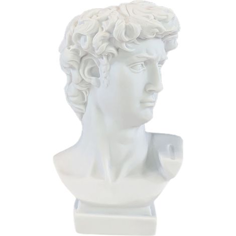 Bust Sculpture Statue David Art Décor (1/4)