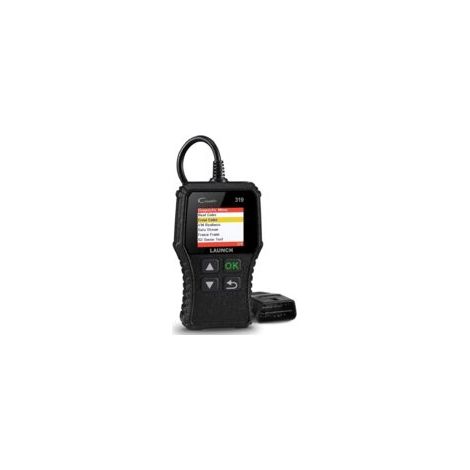 Lettore OBD2 Launch CR319 – Cancellazione codici di errore motore – Test EVAP e sensore O2 – Compatibile con veicoli OBDII – Installazione plug-and-play