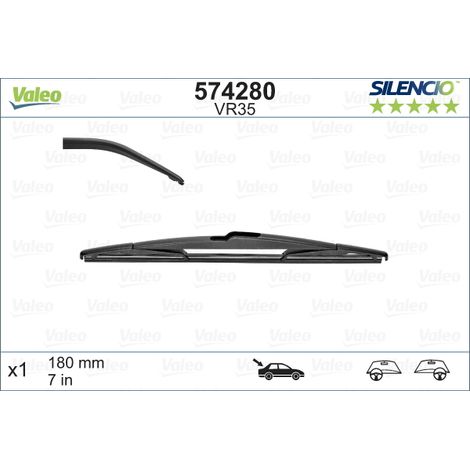 Balai d'essuie-glace VALEO 574280 (1/4)