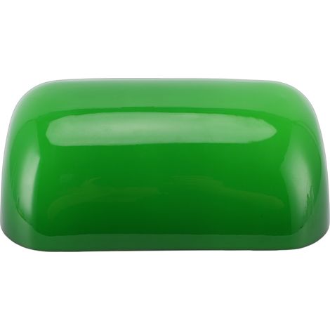 Abat-jour en verre vert, bonne transmission de la lumière, abat-jour de rechange pour lampe de bureau vintage, pour bureau à domicile (1/5)
