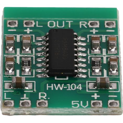 PAM8403 Module Amplificateur Numérique Micro USB 2x3W Classe D Alimentation 2.5‑5V (1/5)