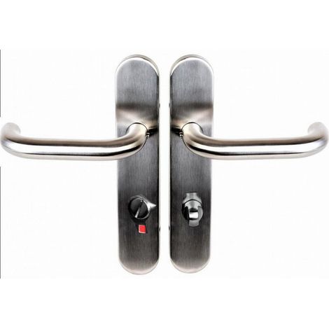 Par de placas de inodoro de acero inoxidable IMPORT - 945 (1/2)