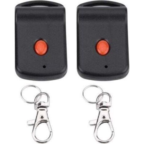 Duplicador de control remoto para llave de coche y puerta de garaje, control remoto para puerta de garaje, 2 unidades de mini transmisores de control remoto para puerta de garaje, repuesto para felpud