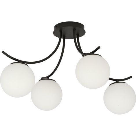 Plafón de techo Barino Opal (4 luces)