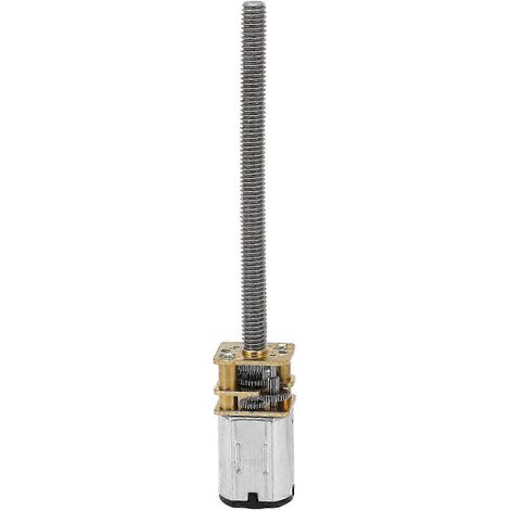 Moteur à engrenages électrique DC 6V 50RPM, cuivre rouge, résistant à l'usure, M4, 55mm, micro motoréducteur compact pour projets DIY (1/5)