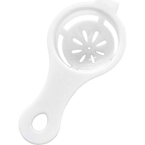 Egg Separator - Plastic - For Yolk and White Separation - Kitchen and Baking Use - 2 Pack (1/5)
