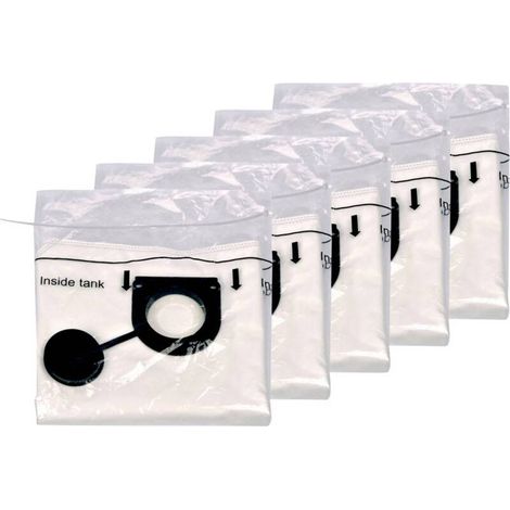 [GEBRAUCHT] B-Ware Metabo Filterbeutel Entsorgungsbeutel Vliesfilterbeutel Transparent PE Staubfrei