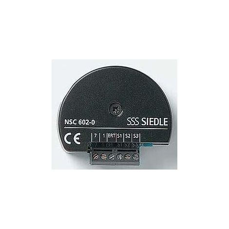 Interfono de puerta Siedle NSC 602-0 negro compacto