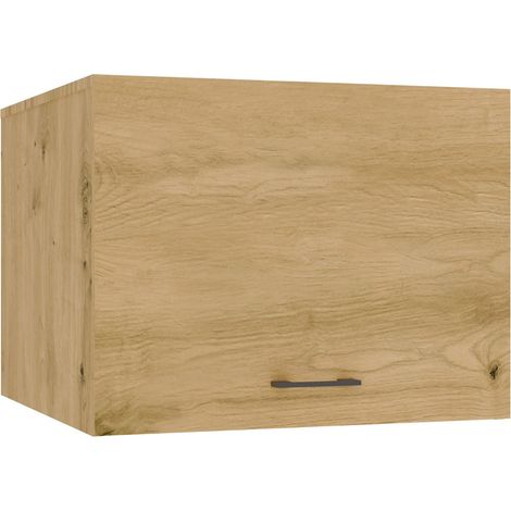 Pola modulo soprastante - Mobile bagno, da posizionare sopra lavatrice o asciugatrice - 64x50x64 cm - Rovere artisan (1/5)