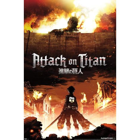 Affiche murale L'Attaque des Titans (22,375 po x 34 po), sans cadre (1/5)
